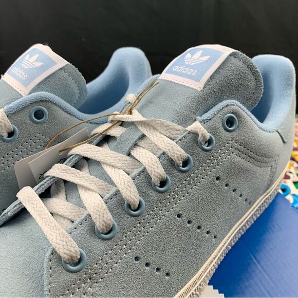 Adidas Stan Smith CS Light Blue Suede Women's Various Sizes - Picture 7 of 13